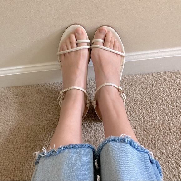Sam Edelman white strappy sandals - Picture 2 of 8